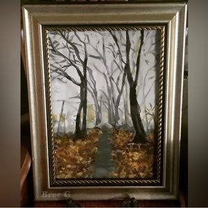 NEW ORIGINAL "AUTUMN FOREST"
ART PRINT